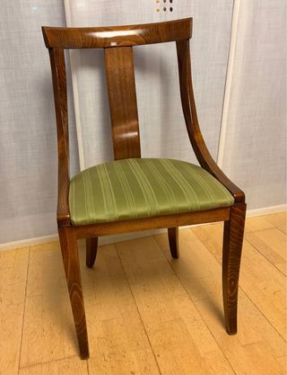 Set 5 Sillas y 2 Sillones Madera