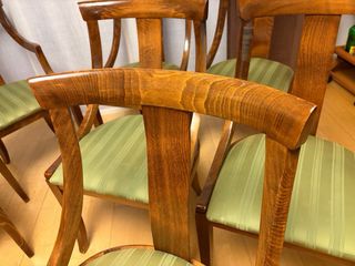 Set 5 Sillas y 2 Sillones Madera