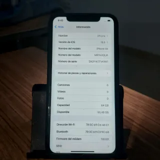 iPhone XR Negro