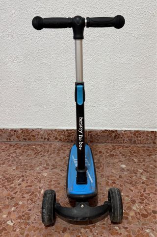Patinete Besrey Turbo 3 Ruedas Azul