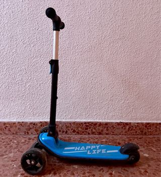 Patinete Besrey Turbo 3 Ruedas Azul