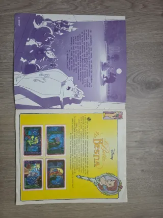 Album La Bella y La Bestia Completo Panini