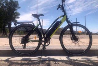 Bici Eléctrica Viena Negra y Verde