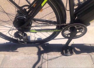 Bici Eléctrica Viena Negra y Verde