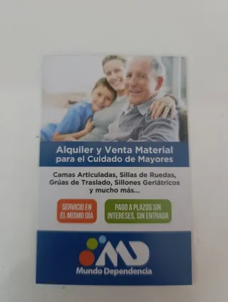 Alquiler Grúa ortopédica para enfermos 68€/mes