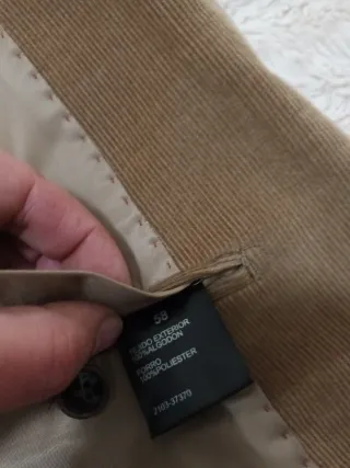 Americana Marrón XL con coderas