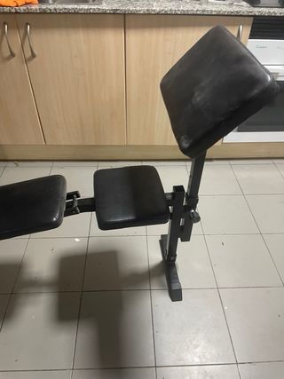 Bancada de pesas buen estado