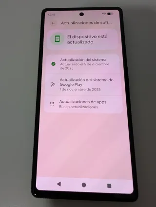 Google Pixel 6a Negro 128GB 5G