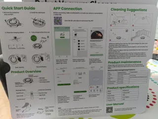 Aspirador friegasuelos Cleanova W7