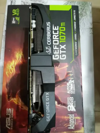 Tarjeta Gráfica ASUS GTX 1070 Ti 8GB