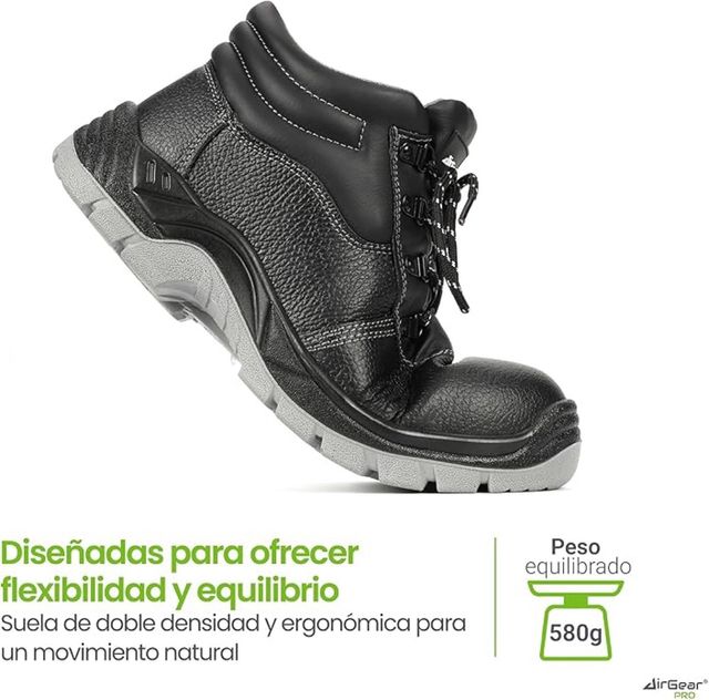 Calzado de Seguridad Negro/Gris PRECINTADO