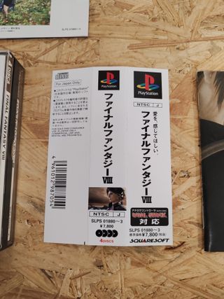 Final Fantasy VIII PS1 Japonés