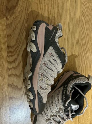 Zapatillas Trekking Beige y Rosa