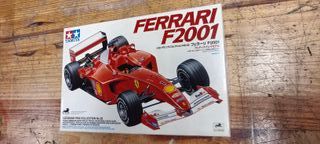 Tamiya 1/20 Ferrari F2001 incompleto