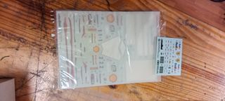 Tamiya 1/20 Ferrari F2001 incompleto