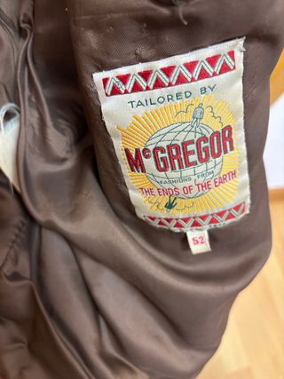 Cazadora de piel marrón