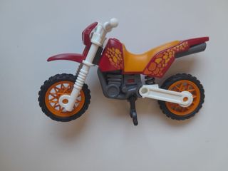 Moto con Velocirraptor Playmobil (9431)