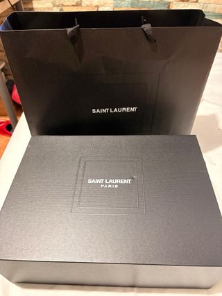 Bolso Saint Laurent Negro Piel