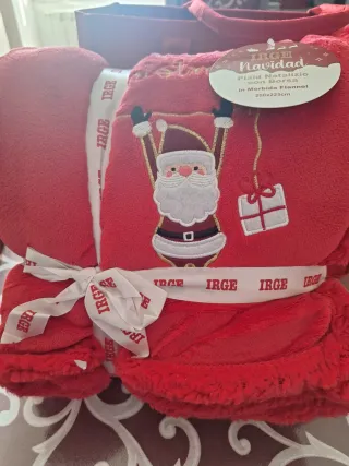 Coperta matrimoniale IRGE rossa