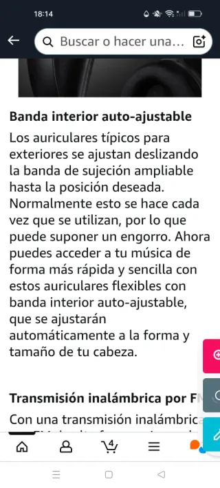 Cascos Philips Wireless FM