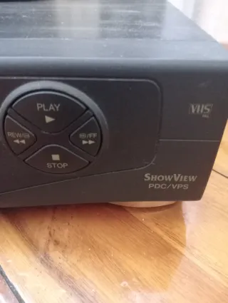 Reproductor VHS Panasonic con películas