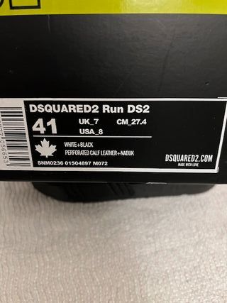 Sneakers uomo DSQUARED2 beige/bianco