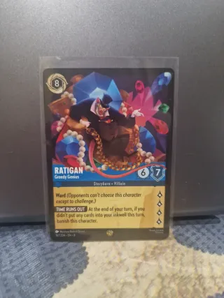 Ratigan Greedy Genius LORCANA Carta
