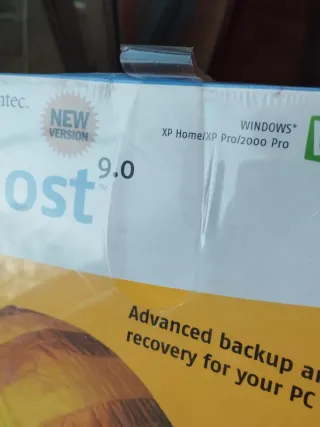 Norton Ghost 9.0, SIN ABRIR (PRECINTADO, NUEVO)