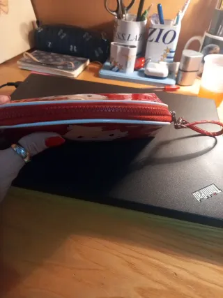 Pochette Hello Kitty Rossa