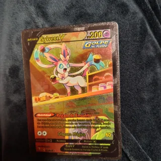 Sylveon V Golpe Fluido Carta Pokémon