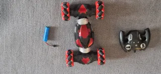 Coche teledirigido acrobático doble cara