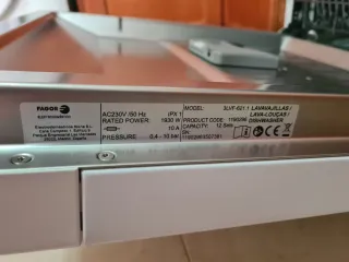 Lavavajillas Fagor 3LVF-6211 Blanco