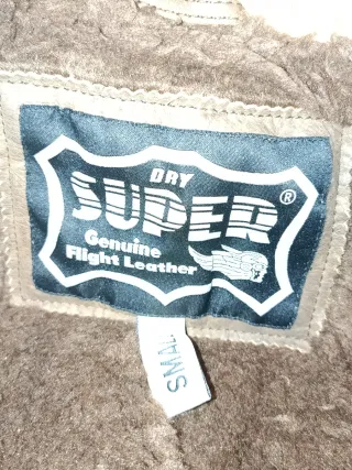 Chaquetón de cuero Superdry