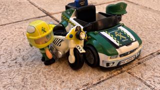 Playmobil Guardia Civil Tráfico Coche Moto