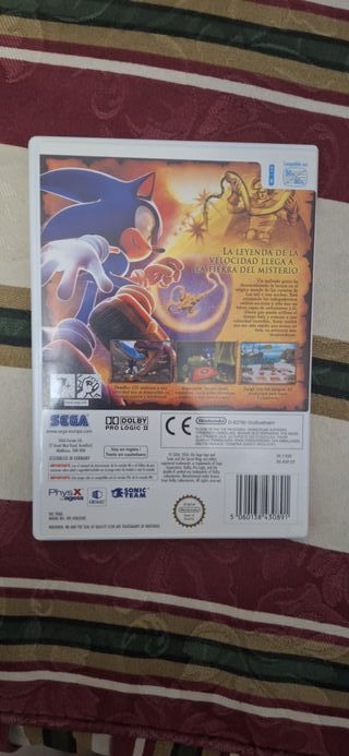 Pack de 2 juegos SONIC wii
