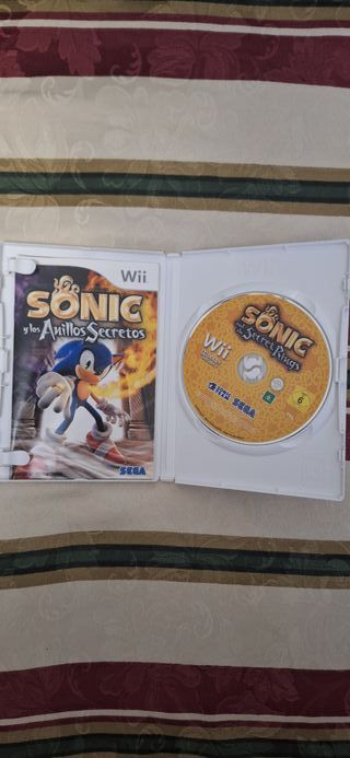 Pack de 2 juegos SONIC wii