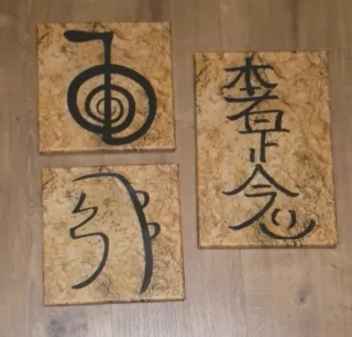 Símbolos de Reiki. Cuadros nuevos.