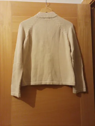 Chaqueta Canadá House Camel Cremallera Beige. T 12