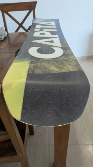 Capita Super Corp. 154 Snowboard + Salomon distric