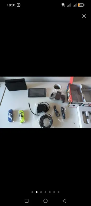 Nintendo Switch impecable con tarjeta microSd128Gb