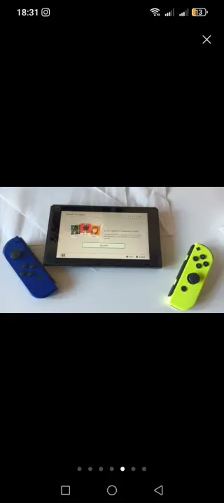 Nintendo Switch impecable con tarjeta microSd128Gb