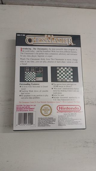 The Chessmaster Nintendo NES Famicom
