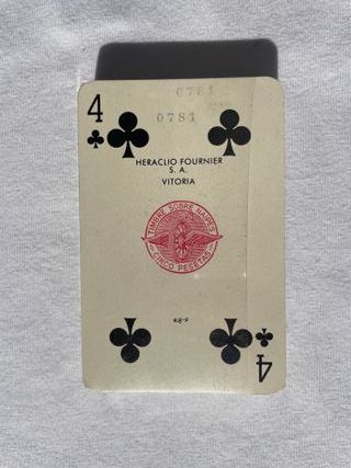 Baraja Fournier de Póker precintada