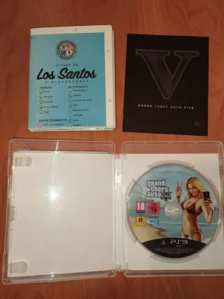 GTA V para PS3, usado, en BUEN ESTADO