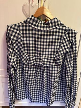 Camisa Mujer Cuadro Vichy