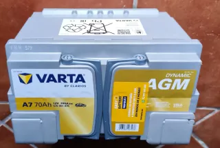 Batería Varta A7 70Ah AGM 12V 760A