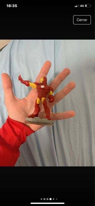 Figuras Superhéroes Marvel (Thor, Iron Man, Black