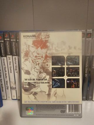 Metal Gear Solid 2 Platinum PS2