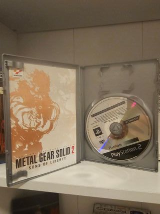 Metal Gear Solid 2 Platinum PS2