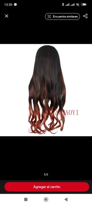 Cosplay Nezuko + Peluca